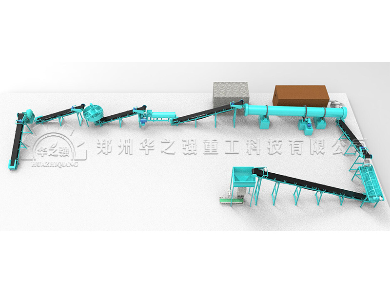生物有機肥顆粒生產(chǎn)線有哪些設備