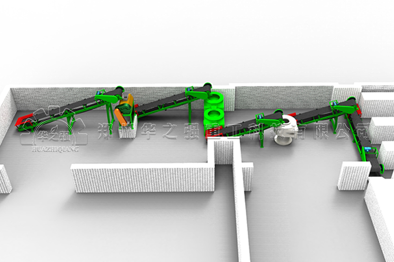 許昌山水有機(jī)肥設(shè)備生產(chǎn)線